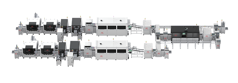 THT整機(jī)產(chǎn)線方案，SMT視覺&焊接設(shè)備